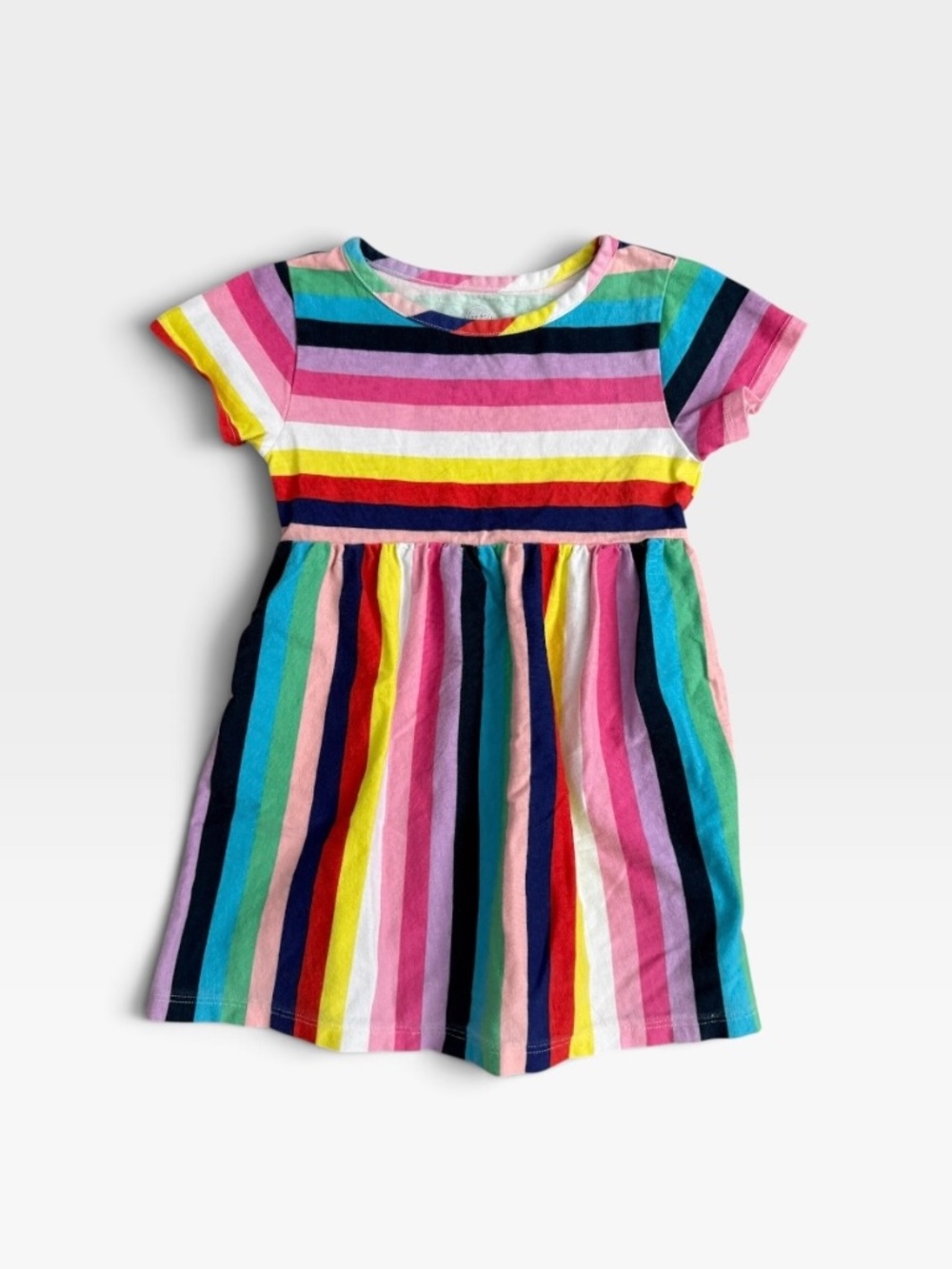 Multi Color Toddler Dress